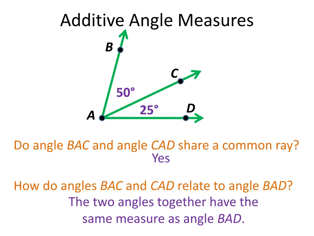 additive angle measures 13