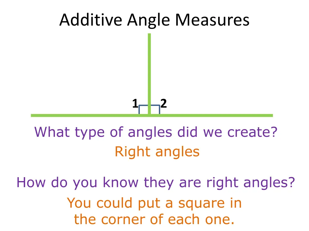 additive angle measures 2