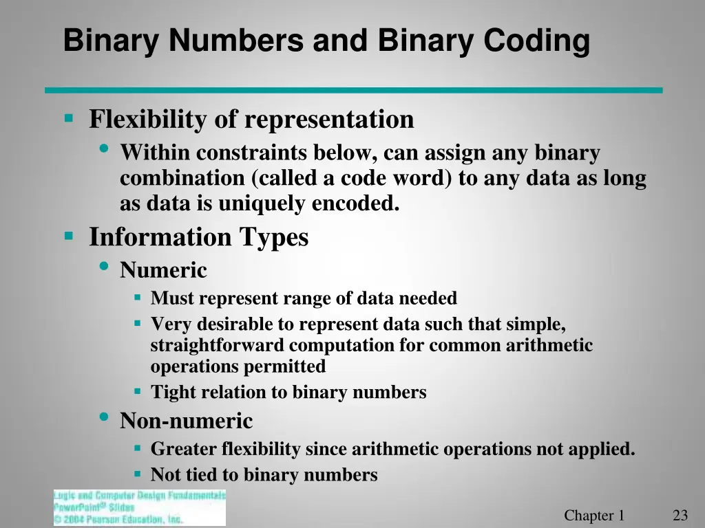 binary numbers and binary coding