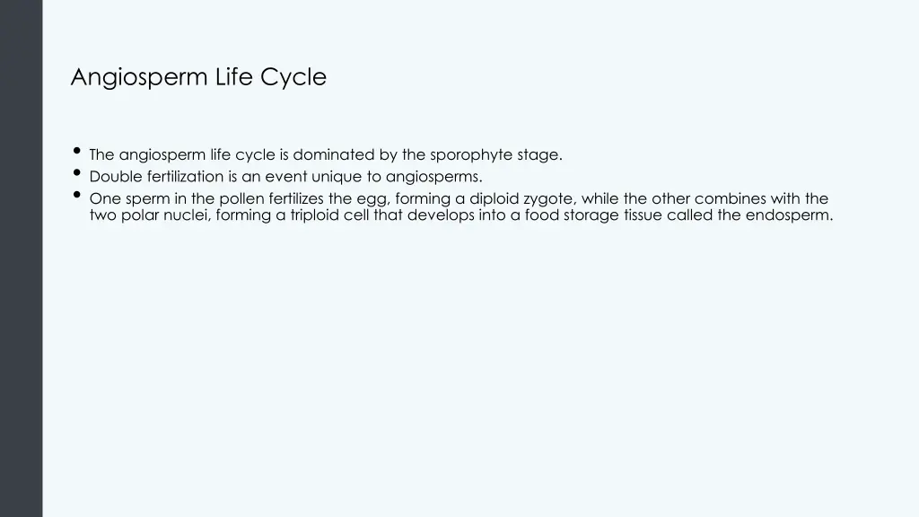 angiosperm life cycle