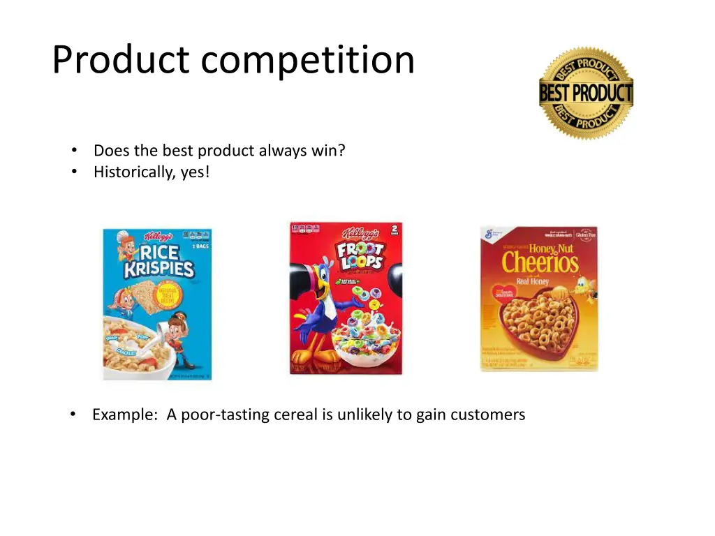 product competition