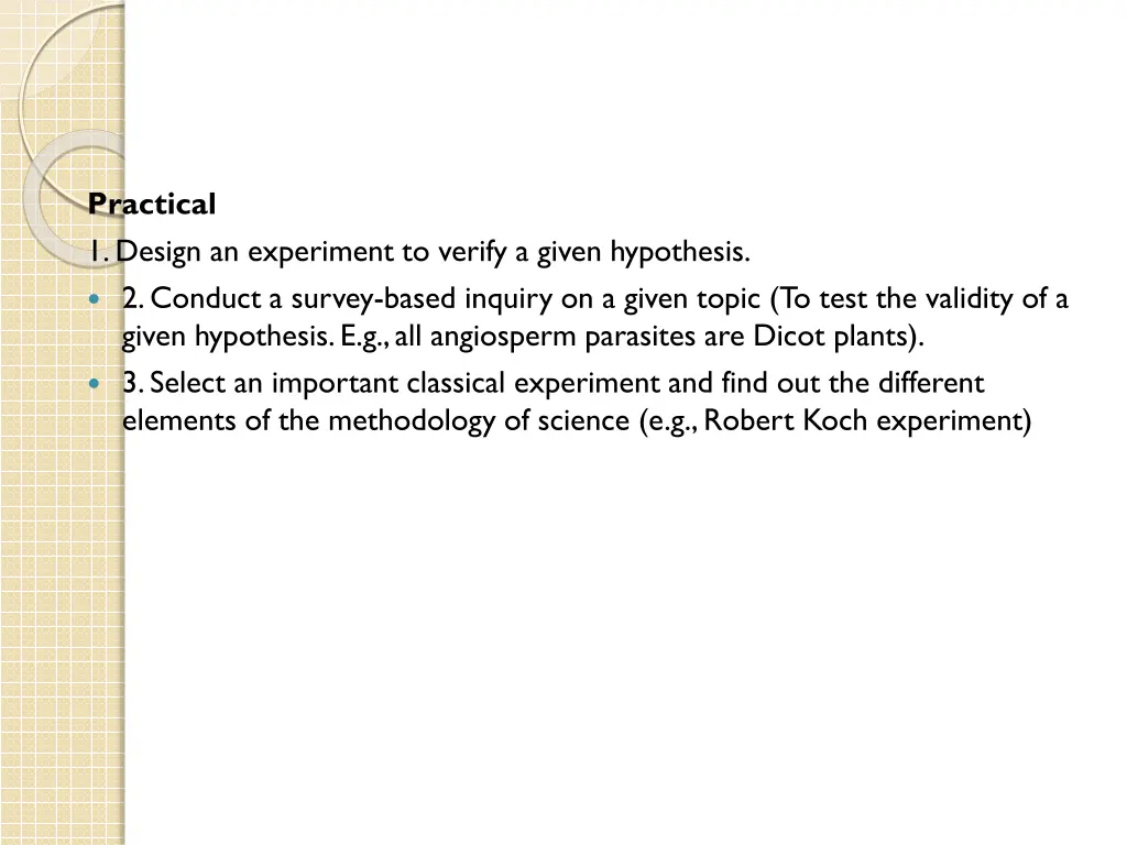 practical 1 design an experiment to verify