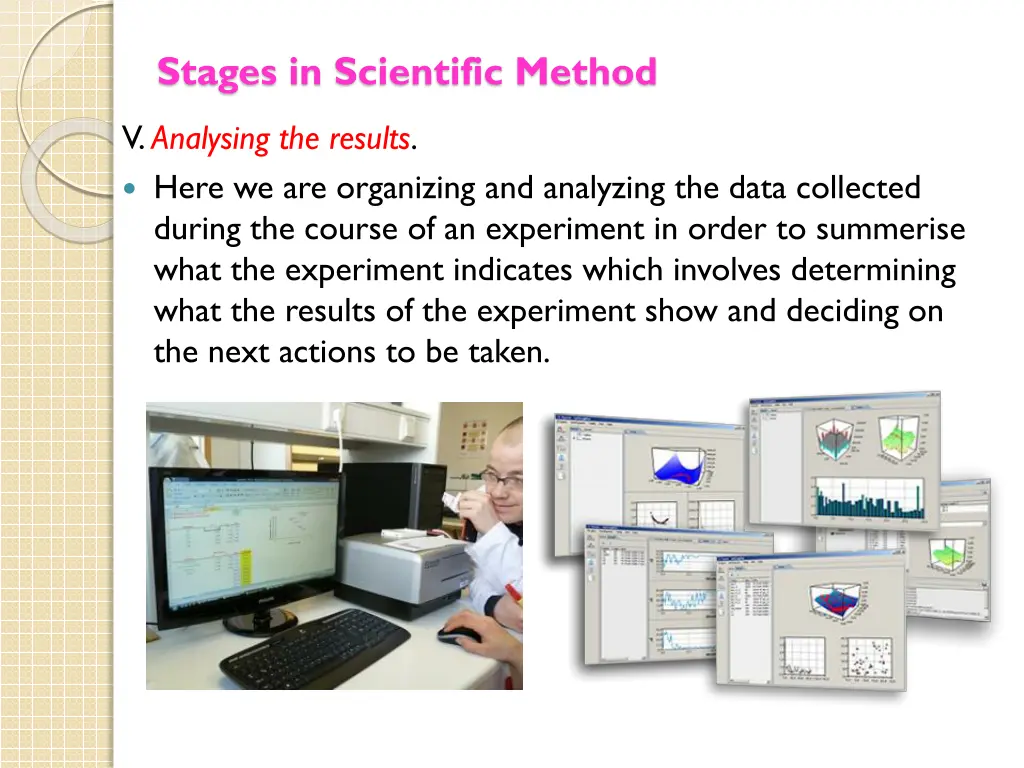 stages in scientific method 3