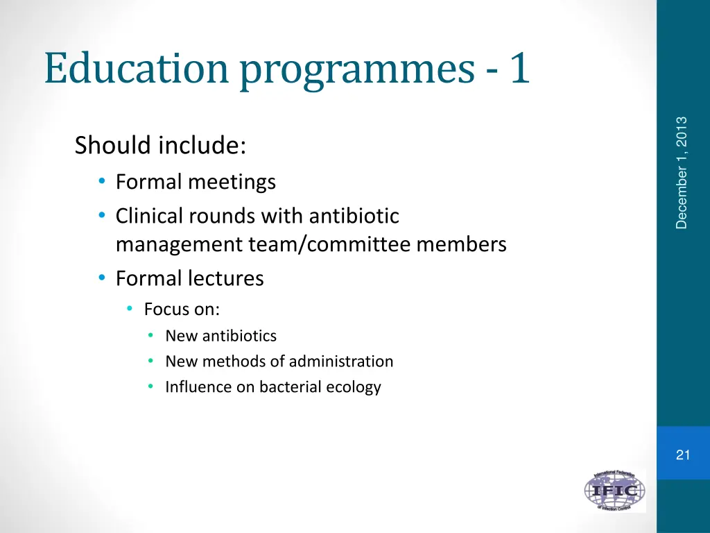 education programmes 1