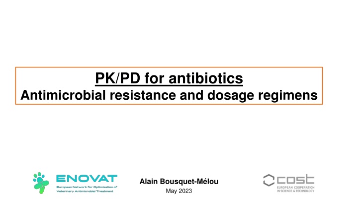 pk pd for antibiotics antimicrobial resistance