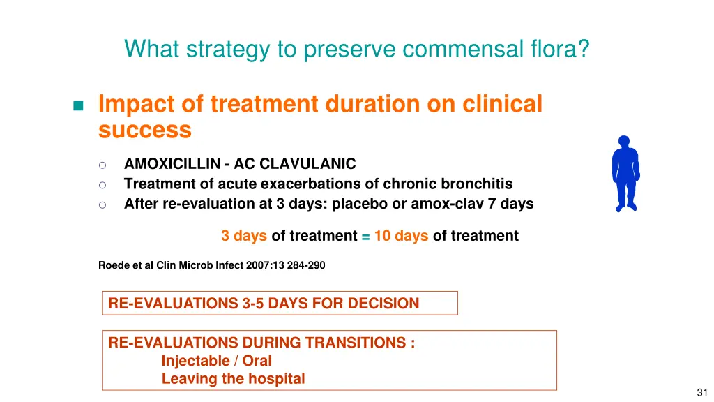 what strategy to preserve commensal flora 3