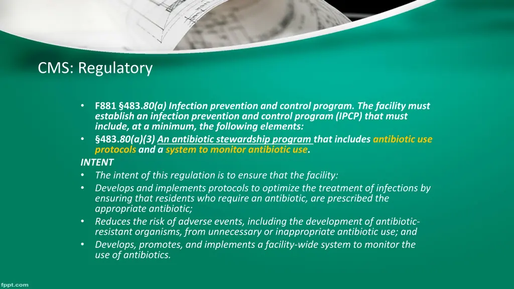 cms regulatory