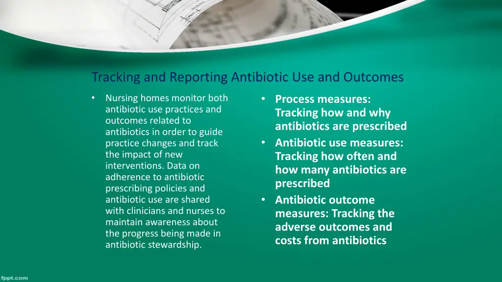 tracking and reporting antibiotic use and outcomes