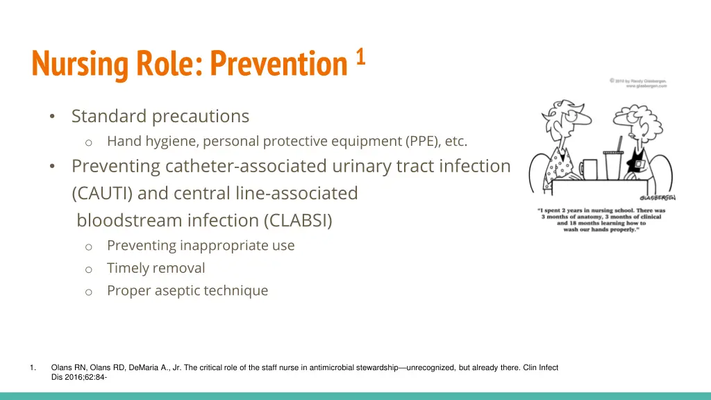 nursing role prevention 1