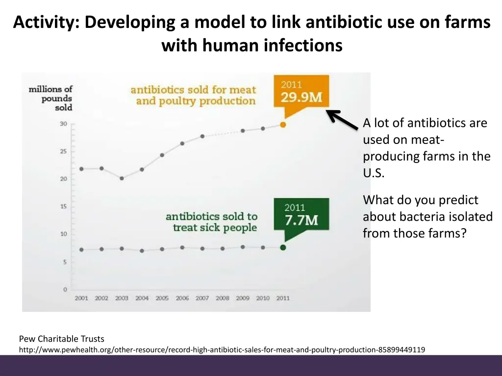 activity developing a model to link antibiotic