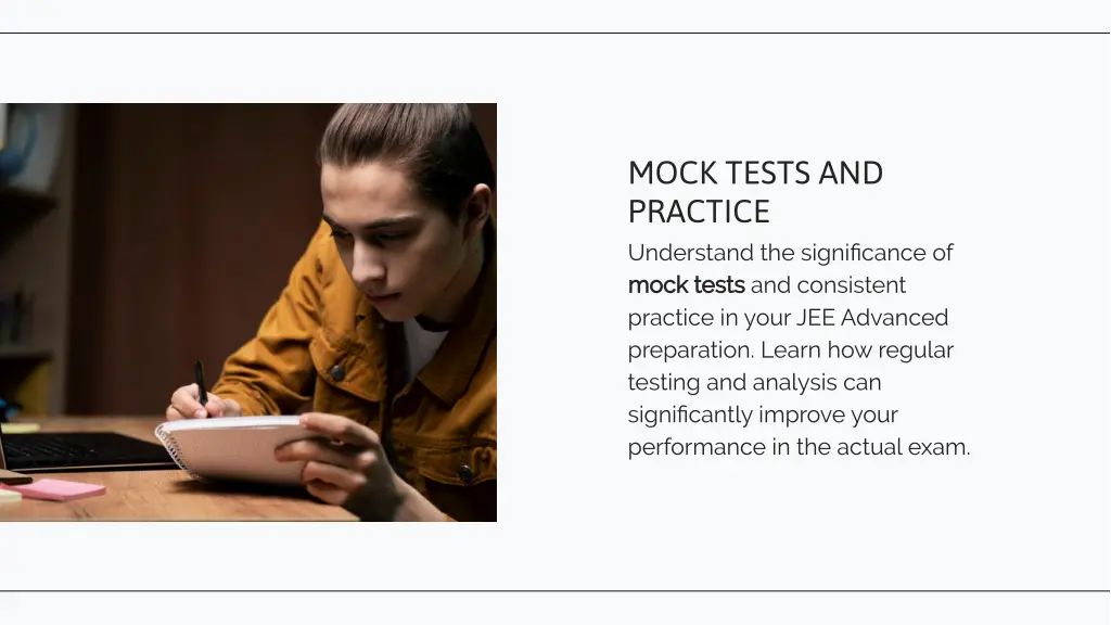 mock tests and practice