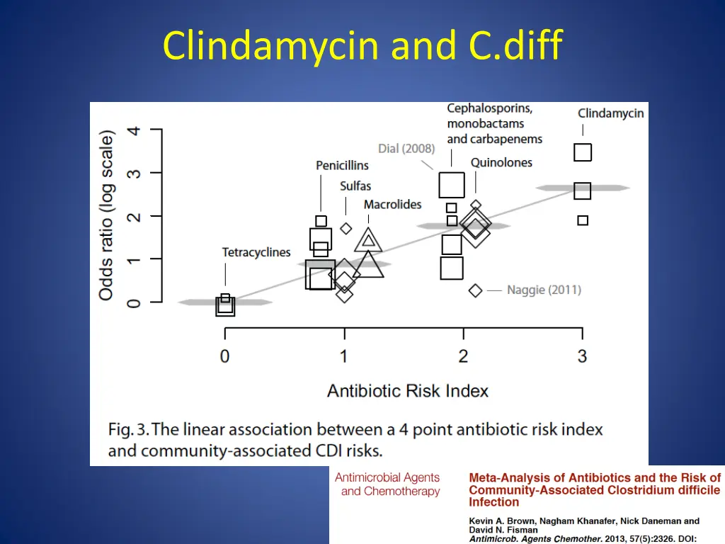 clindamycin and c diff