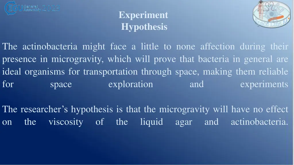 experiment hypothesis