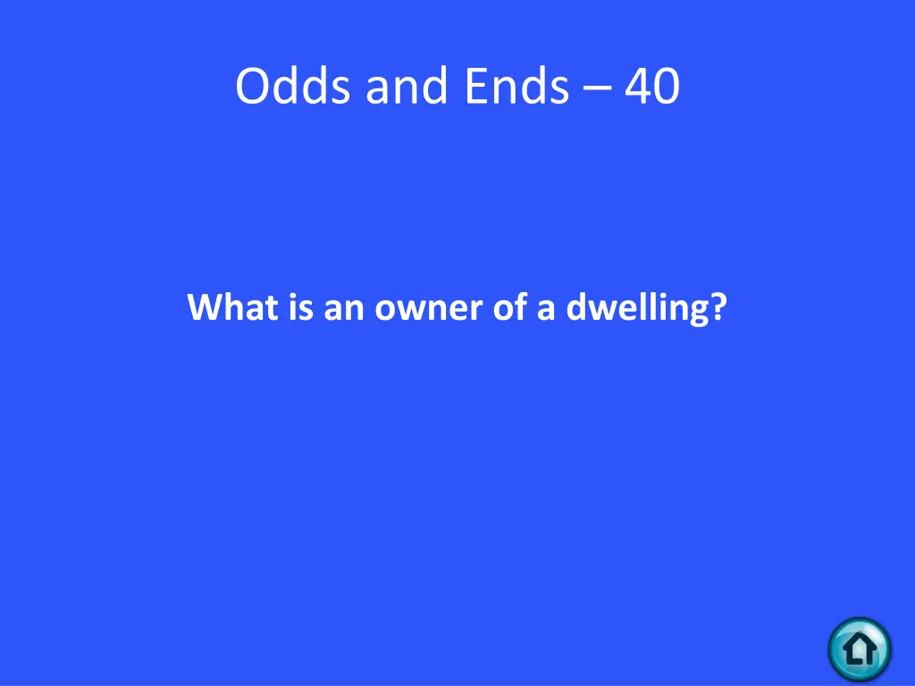 odds and ends 40 1