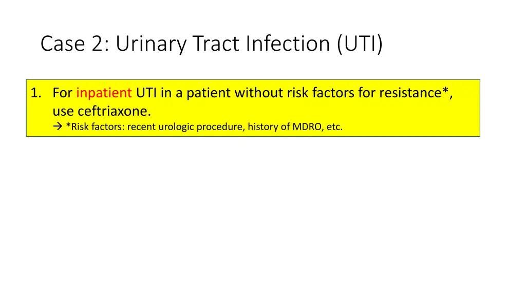 case 2 urinary tract infection uti 1