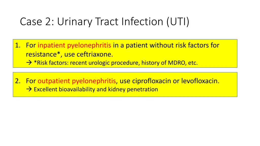 case 2 urinary tract infection uti 2