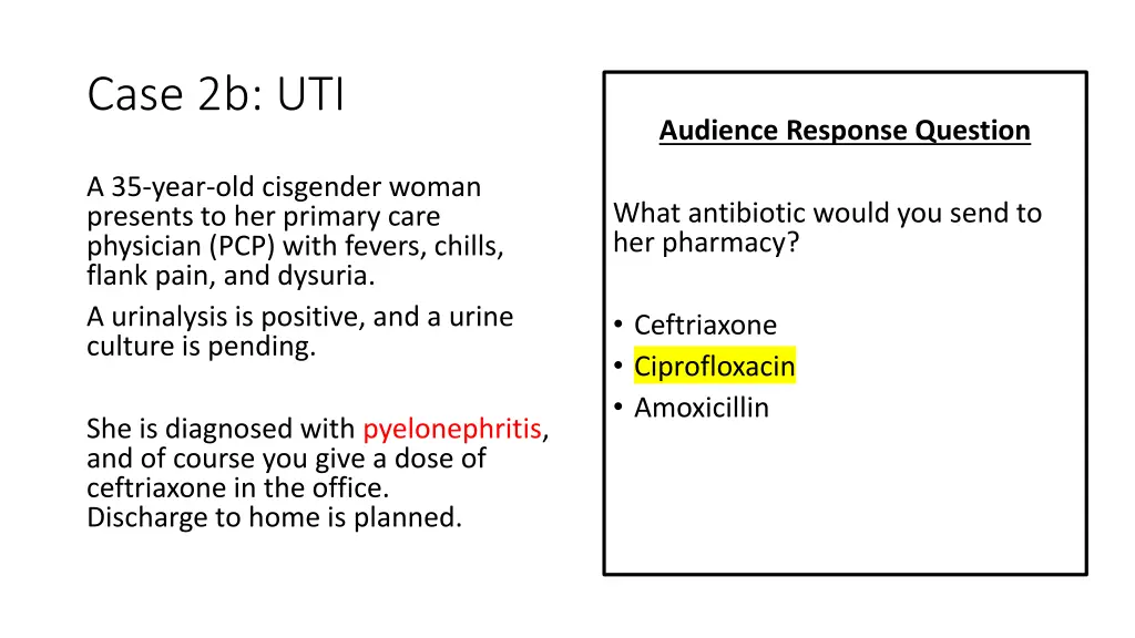 case 2b uti 1