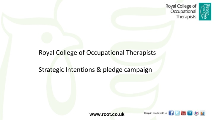 royal college of occupational therapists