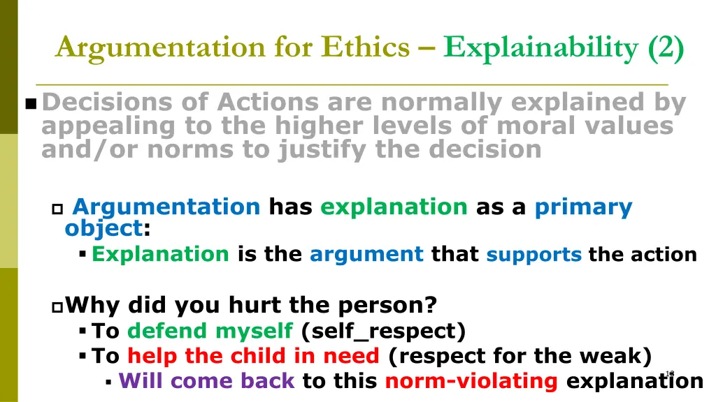 argumentation for ethics explainability 2