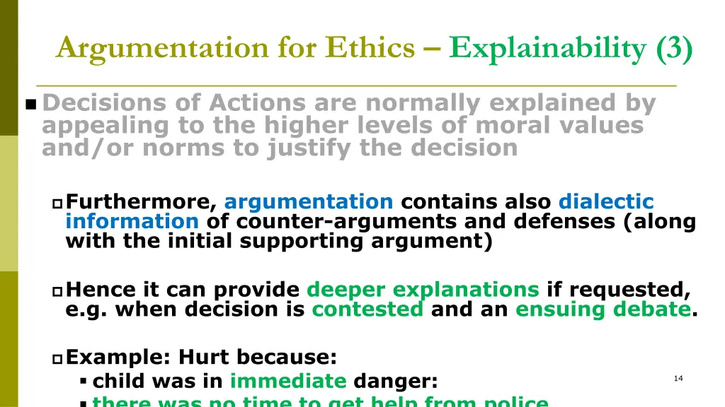 argumentation for ethics explainability 3