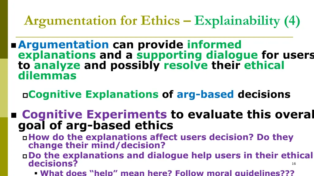 argumentation for ethics explainability 4