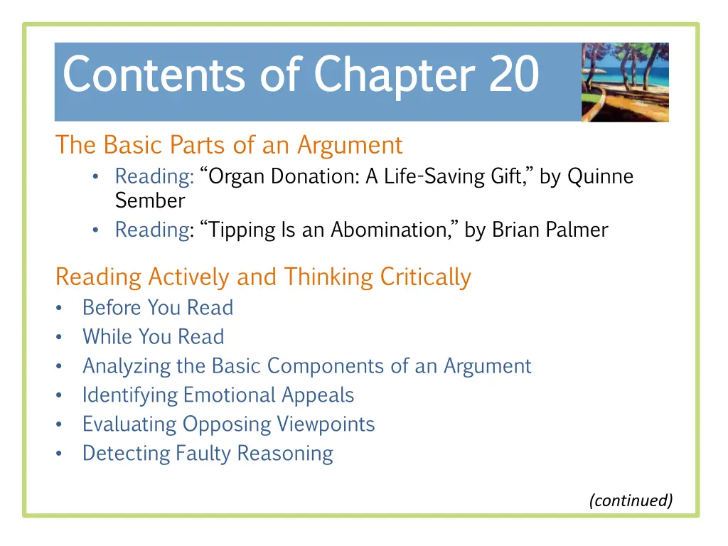 contents of chapter 20 contents of chapter 20