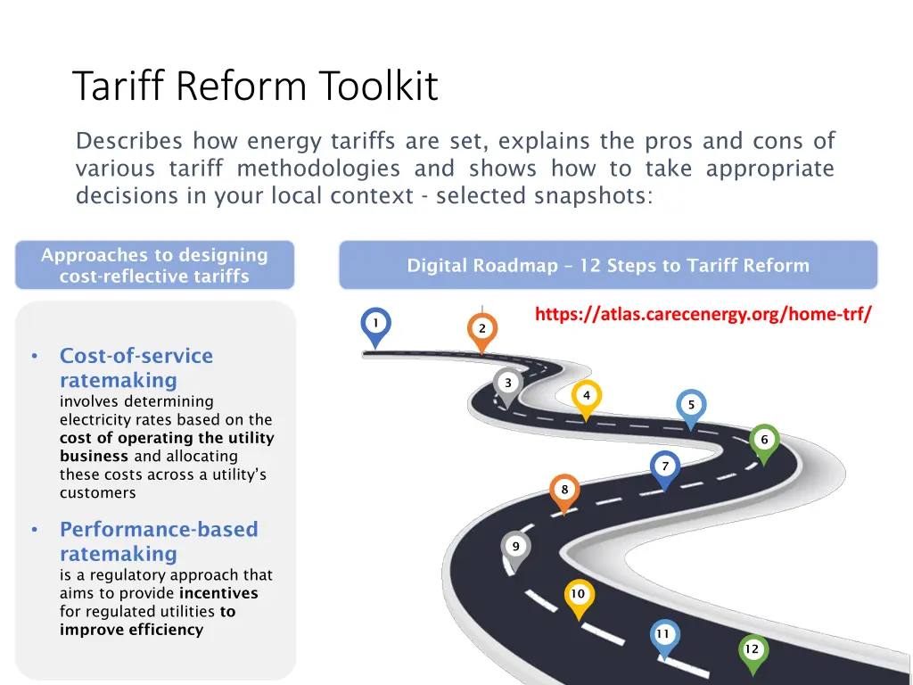 tariff reform toolkit