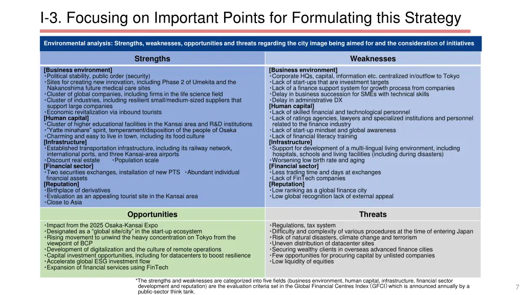 i 3 focusing on important points for formulating 1