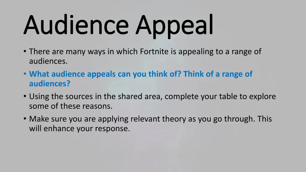 audience appeal audience appeal