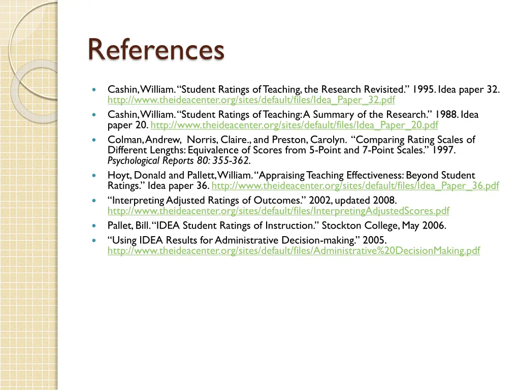 references