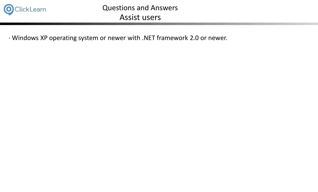 questions and answers assist users 2