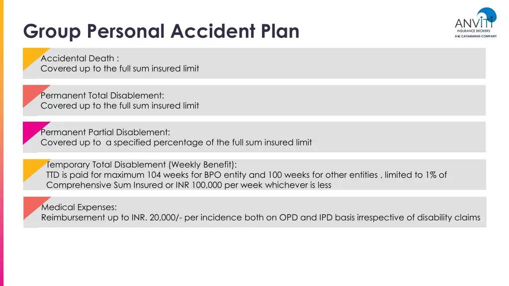 group personal accident plan 2