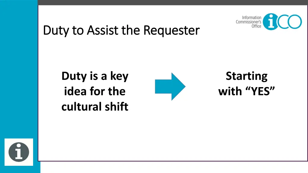 duty to assist the requester duty to assist