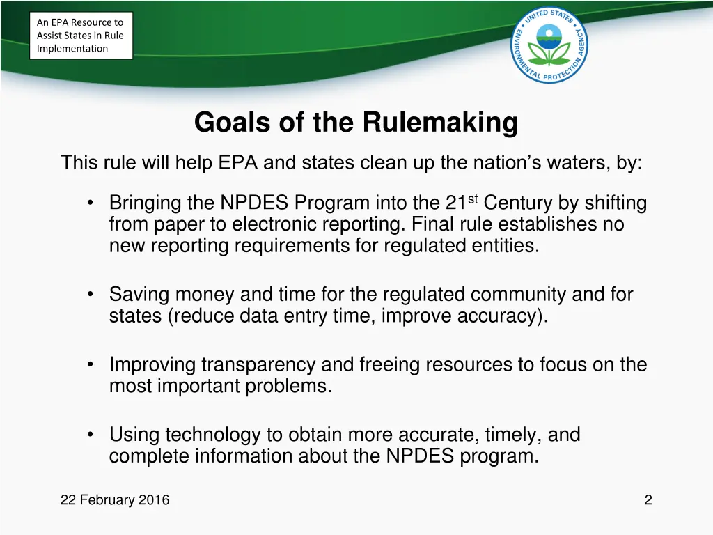 an epa resource to assist states in rule 1