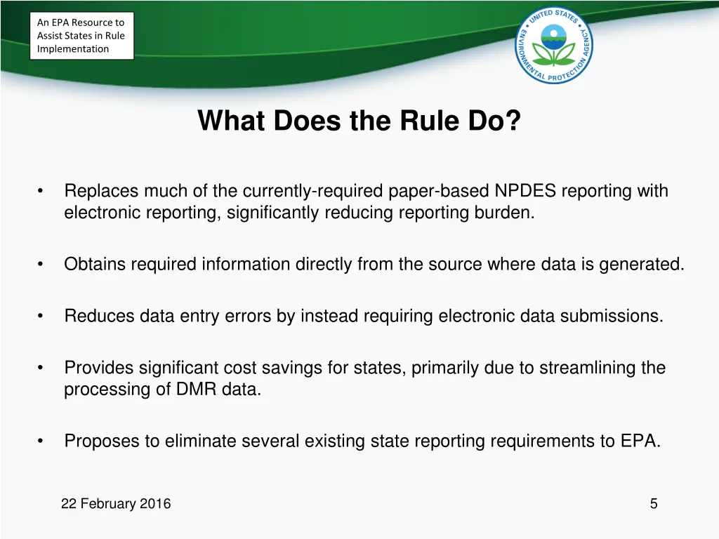 an epa resource to assist states in rule 4