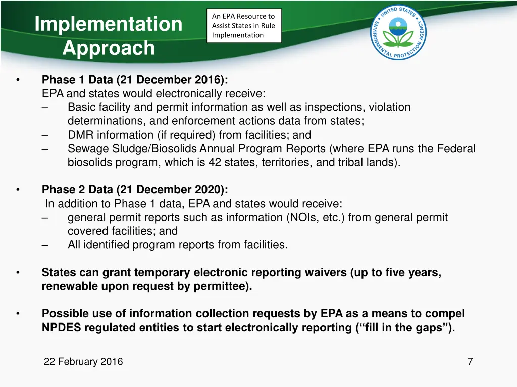 implementation approach