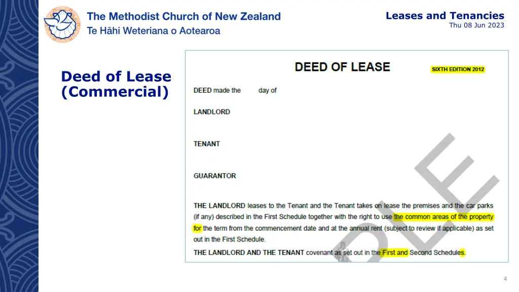 leases and tenancies 3