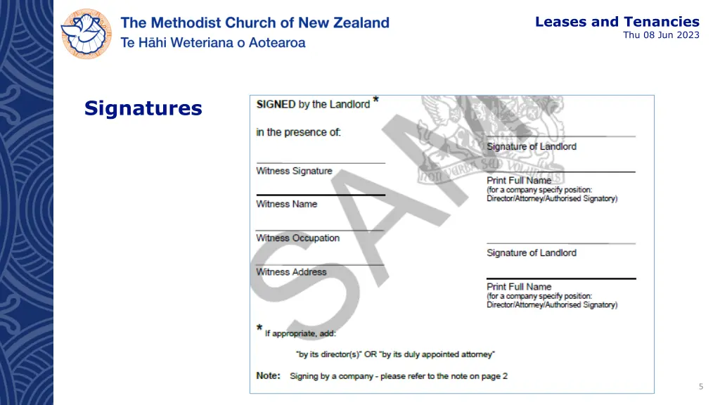 leases and tenancies 4