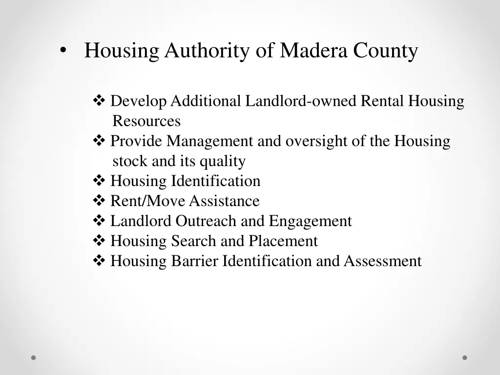 housing authority of madera county