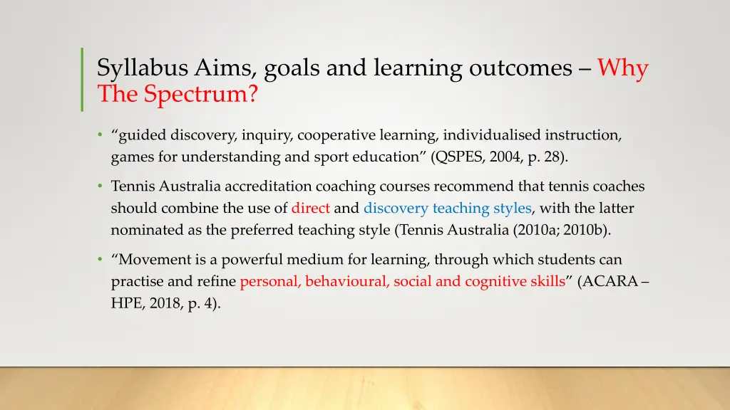 syllabus aims goals and learning outcomes 3