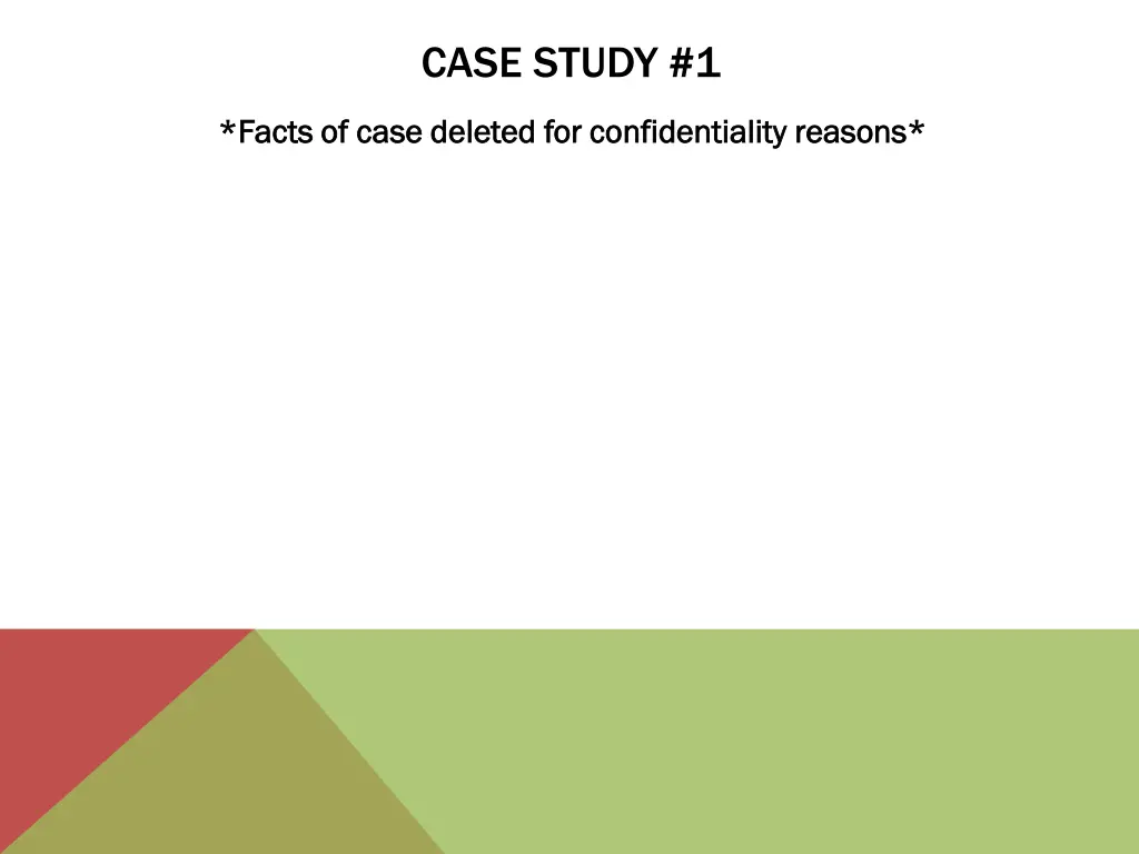 case study 1