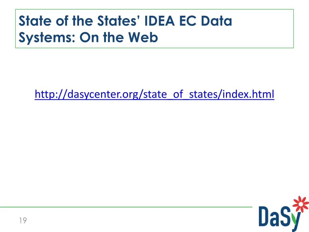 state of the states idea ec data systems