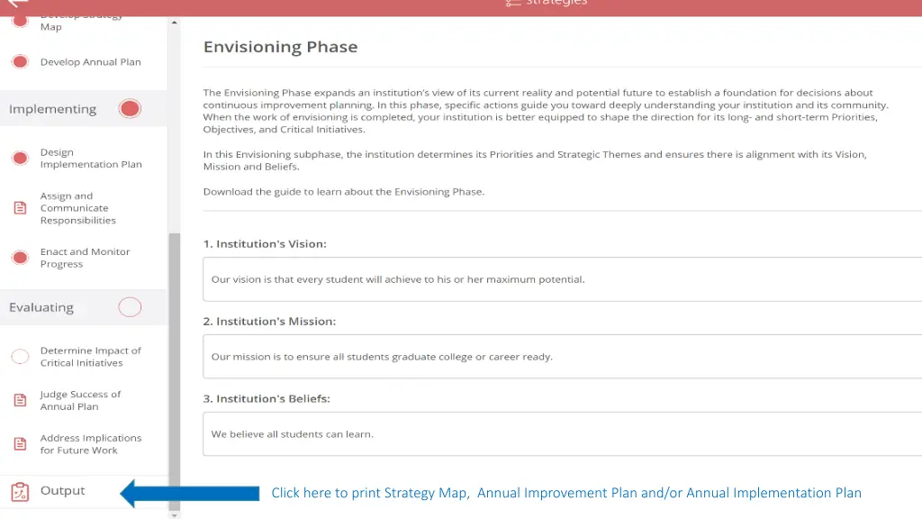 click here to print strategy map annual