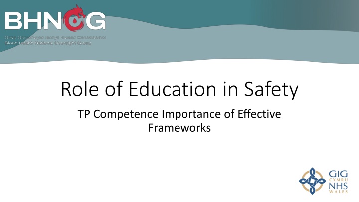 role of education in safety