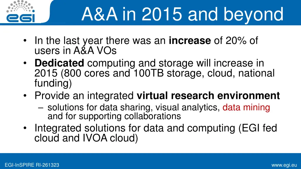 a a in 2015 and beyond