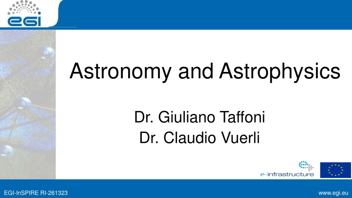 astronomy and astrophysics