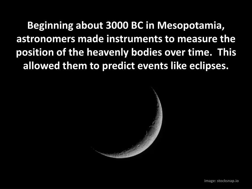 beginning about 3000 bc in mesopotamia