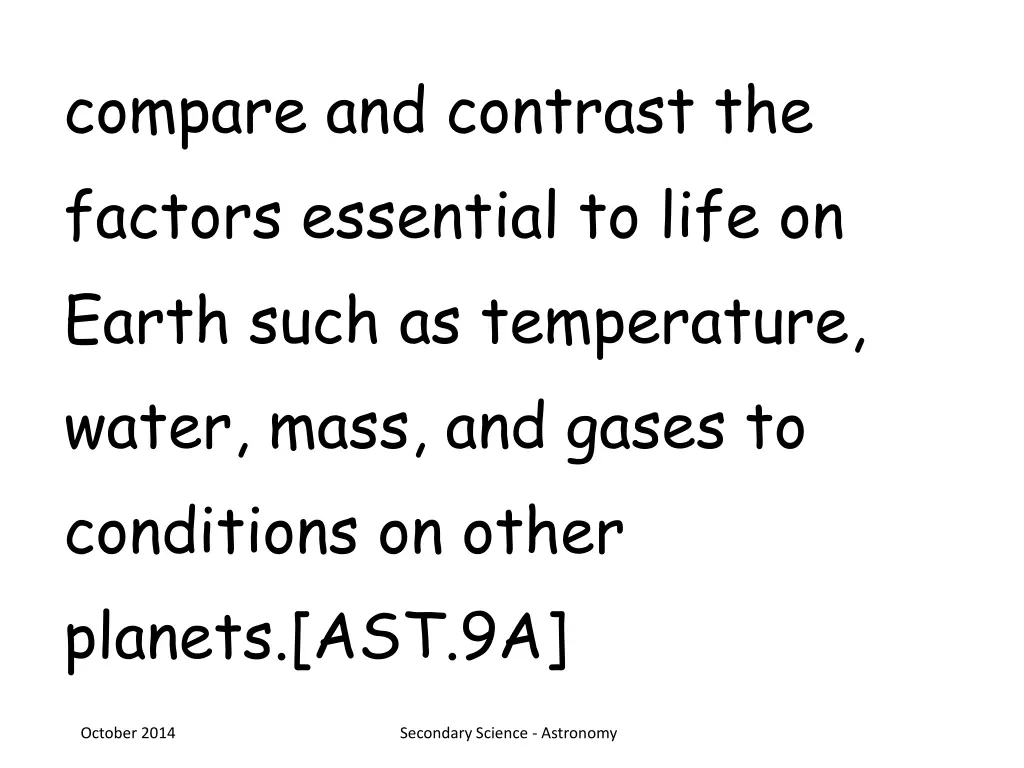 compare and contrast the factors essential