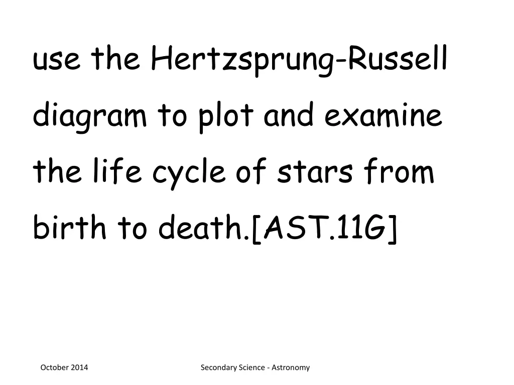 use the hertzsprung russell diagram to plot