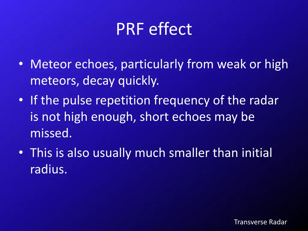 prf effect